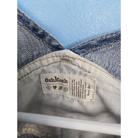 Oshkosh B’gosh Embroidered Vestbak Denim Dress Size 3T - Picture 4 of 6